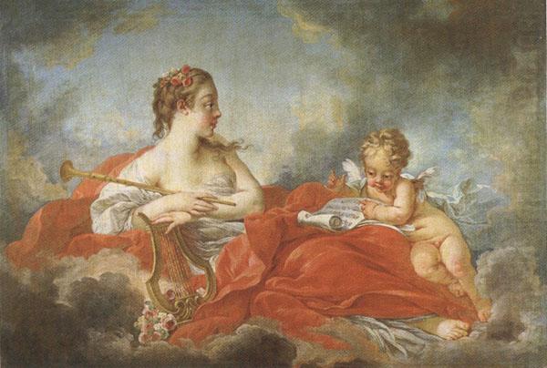 The Muse Clio, Francois Boucher